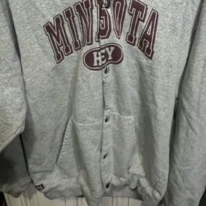 Vintage Cotton Exchange Sweatshirt Minnesota Hockey, Size L - Made in USA